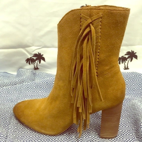 Brand New Charles David Suede Leather Boots - Picture 11 of 15